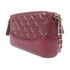 CHANEL Quilted CC GHW SHW Gabrielle Double Zip Chain Shoulder Bag Calfskin Red
