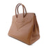 HERMES PHW Birkin 35 Handbag Swift Leather Brown