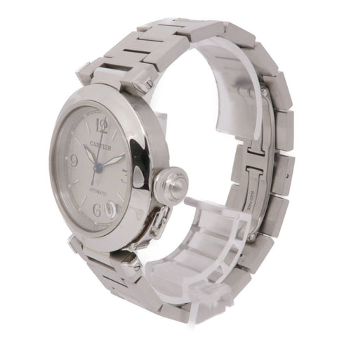 CARTIER Pasha C 2324 Automatic Watch Stainless Steel Grey