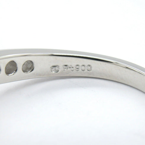 MIKIMOTO 0.18ct Diamond Ring PT900 Platinum US#6