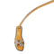 HERMES Oran Nano Charm Veau Swift Leather Gold Brown