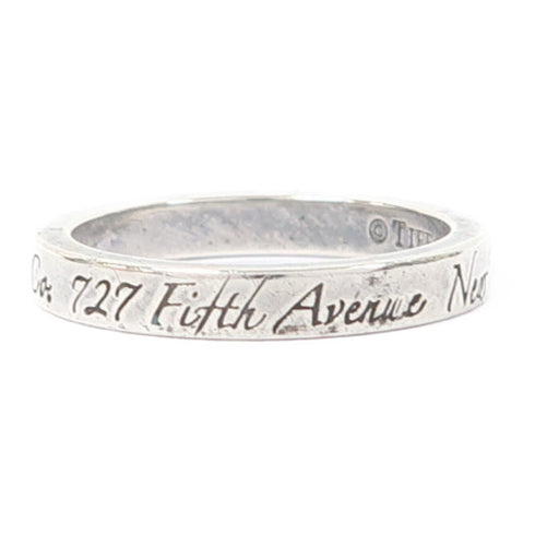 TIFFANY&CO Ring 925 Sterling Silver US#4.25