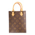 LOUIS VUITTON LV Petit Sac Plat 2 Way Shoulder Bag Handbag M69442 Monogram Brown