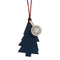 HERMES Christmas Tree Charm Epsom Leather Purple Navy