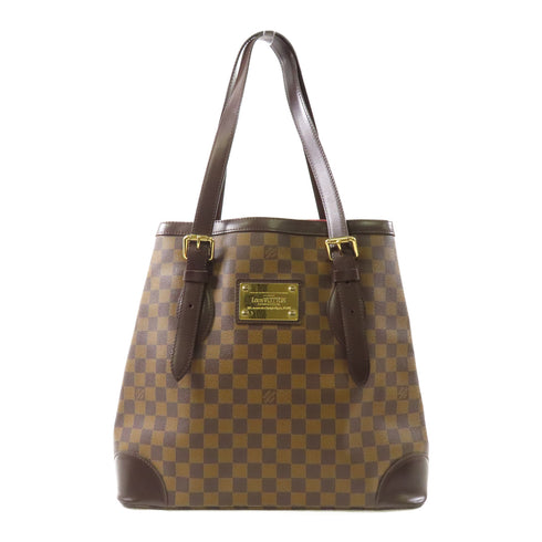 LOUIS VUITTON LV GHW Hampstead MM Shoulder Tote Bag N51204 Monogram Brown