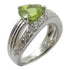 FINE JEWELRY 2.00ct Sphene 0.45ct Diamond Ring PT900 Platinum US#5