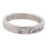 CARTIER Wedding Ring B4051300 Diamond PT950 Platinum Cartier#49 US#4.75