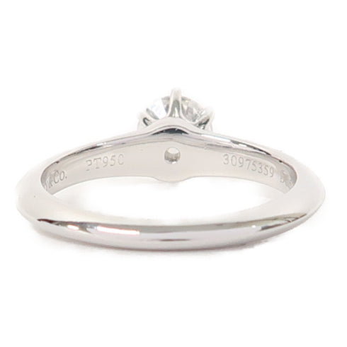 TIFFANY&CO 0.53ct Diamond Ring US#4.75 PT950 Platinum