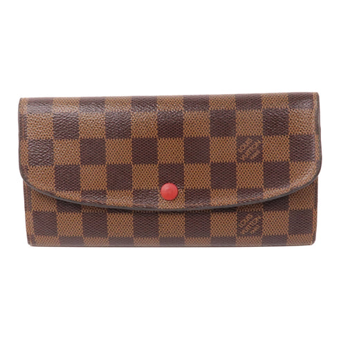 LOUIS VUITTON LV Long Wallet N61289 Damier Ebene