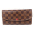 LOUIS VUITTON LV Long Wallet N61289 Damier Ebene