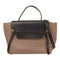 CELINE GHW Belt Bag Mini 2 Way Shoulder Bag Handbag Calfskin Leather Black/Brown
