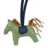 HERMES Rodeo PM Charm Veau Swift Leather Vert Criquet/Sesame/Bleu De Malte