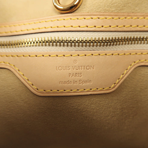 LOUIS VUITTON LV GHW Hampstead MM Handbag N51206 Damier Azur White