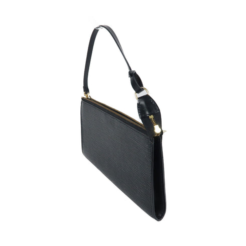 LOUIS VUITTON LV GHW Pochette Accessories Pouch Handbag M52942 Epi Leather Black