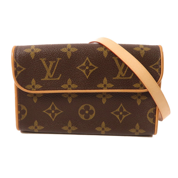 LOUIS VUITTON LV GHW Pochette Florentine Waist Bag M51855 Monogram