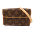 LOUIS VUITTON LV GHW Pochette Florentine Waist Bag M51855 Monogram