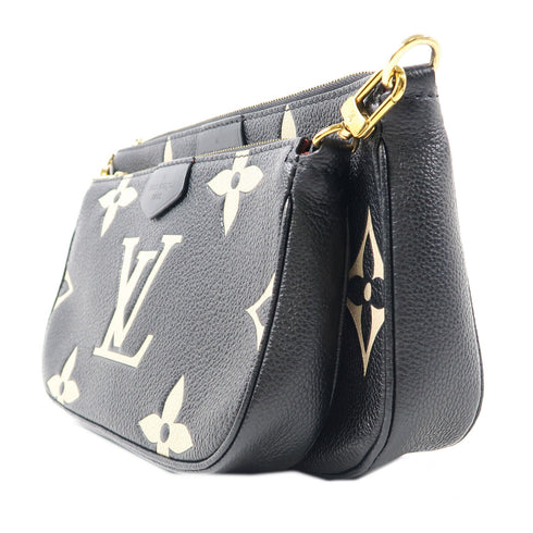 LOUIS VUITTON Multi Pochette Accessoires Shoulder Bag M45777 Empreinte Black