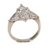 Fine Jewelry 3.017ct/0.612ct Diamond Ring US#6 PT900 Platinum