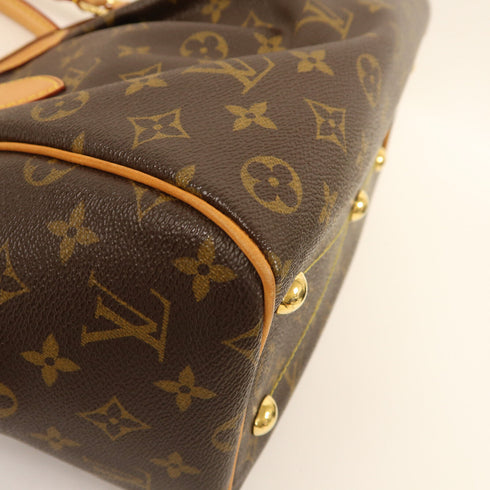 LOUIS VUITTON LV GHW Tivoli PM Handbag M40143 Monogram Brown