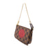 LOUIS VUITTON LV GHW Mini Pochette Accessoires Handbag N58011 Damier Brown