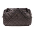 CHANEL CC Chain Shoulder Bag Calfskin Leather Black