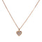 JEWELRY Diamond Necklace Accessories 18K Pink Gold
