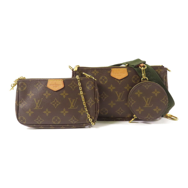 LOUIS VUITTON LV GHW Multi Pochette Accessories 2 Way Bag M44813 Monogram