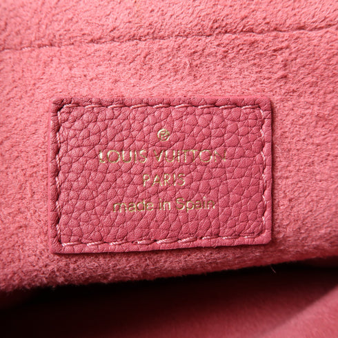 LOUIS VUITTON LV GHW Pallas BB 2 Way Shoulder Bag M43476 Monogram Brown/Red