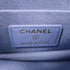 CHANEL CC GHW WOC Wallet On Chain Shoulder Bag Lambskin Leather Light Blue