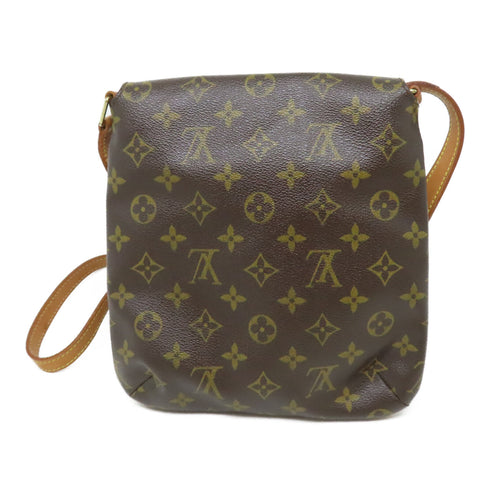 LOUIS VUITTON LV GHW Musette Salsa Long Shoulder Bag Monogram M51387 Brown