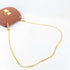 Chloe GHW Drew Bag Chain Shoulder Bag Crossbody Calfskin Leather Brown