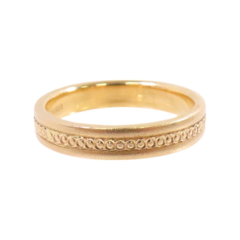 JEWELRY Gold Ring US#4 18K Yellow Gold