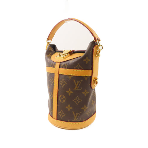 LOUIS VUITTON LV GHW Duffle 2 Way Shoulder Bag M43587 Monogram Brown