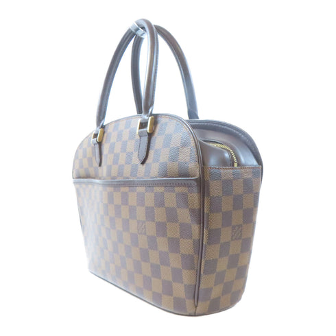 LOUIS VUITTON LV GHW Sarria Horizontal Handbag N51282 Damier Ebene Brown
