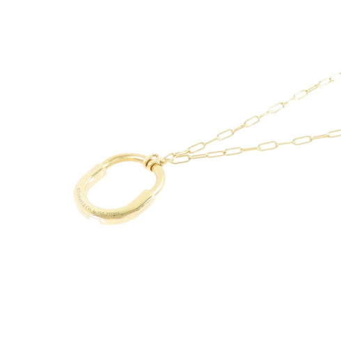 TIFFANY&CO Lock Necklace 18KYellow Gold