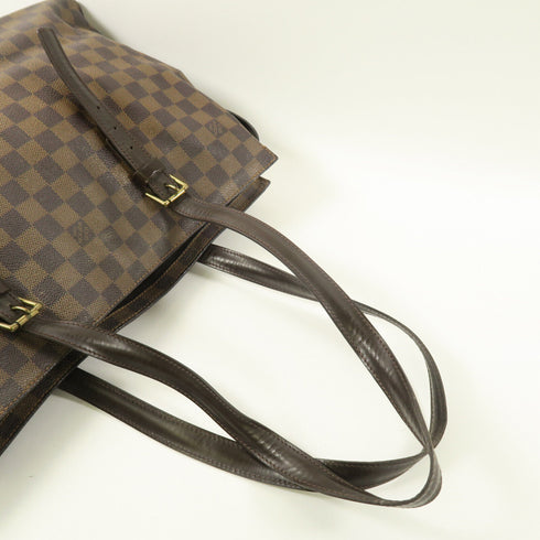 LOUIS VUITTON LV GHW Chelsea Shoulder Handbag N51119 Damier Brown v1