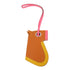 HERMES PHW Charm Epsom Leather 37 Gold Yellow Pink