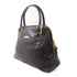 Marc Jacobs GHW Handbag Calfskin Leather Black