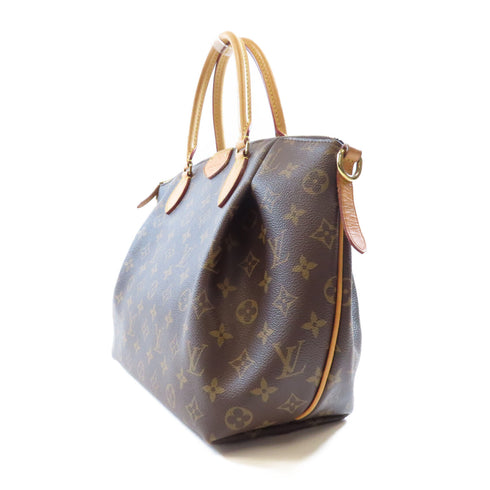 LOUIS VUITTON LV GHW Turenne MM 2 Way Shoulder Bag Handbag M48814 Monogram Brown v1