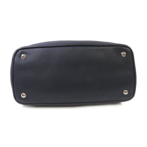 PRADA SHW Handbag Shoulder Bag Crossbody Calfskin Leather 1BA853 Blue