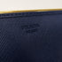 PRADA GHW Long Wallet 1M1132 Calfskin Leather Blue