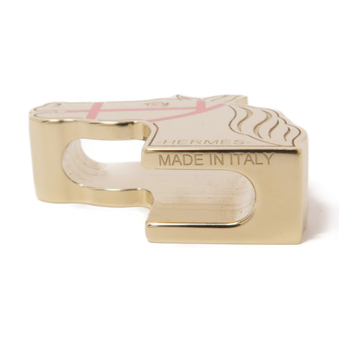 HERMES Scarf Ring Metal v9