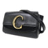 Chloe GHW Waist Bag CHC19US195 Calfskin Leather Black