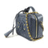 CHANEL CC GHW Quilted Vanity Case Shoulder Bag A93342 Caviar Leather Navy
