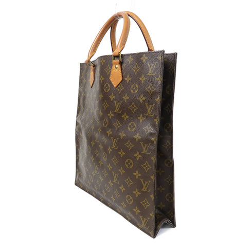 LOUIS VUITTON LV GHW Sac Plat Tote Bag M51440 Monogram Brown