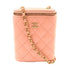 CHANEL CC GHW Chain Shoulder Bag Calfskin Leather AS3710 Pink