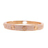 CARTIER GHW Love Bangle Full Diamond Bracelet Cartier#16 18K Rose Gold