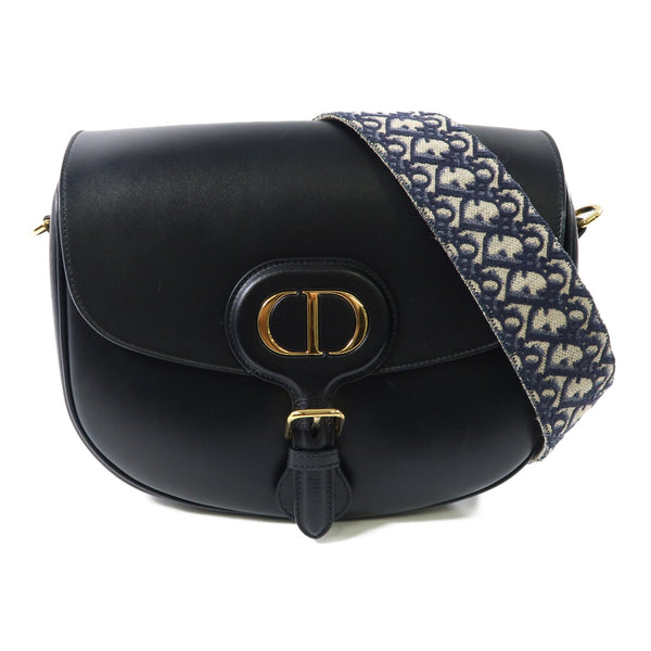 Christian Dior CD GHW Bobby Large Shoulder Bag Calfskin Leather