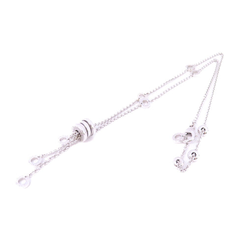 BVLGARI B-zero1 Element Necklace 18K White Gold