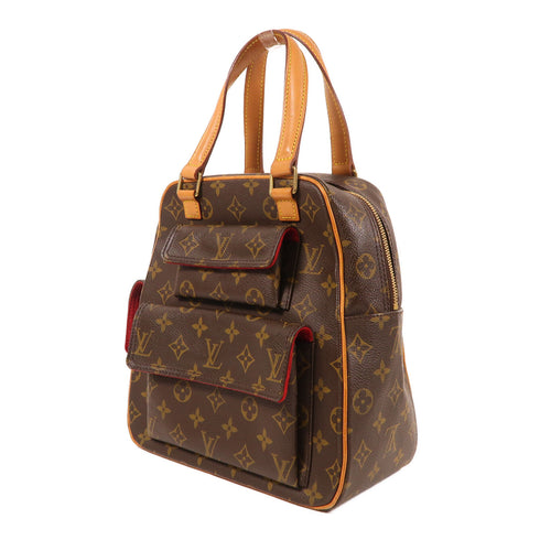 LOUIS VUITTON LV GHW Excentri-cite Hand Bag M51161 Monogram Brown